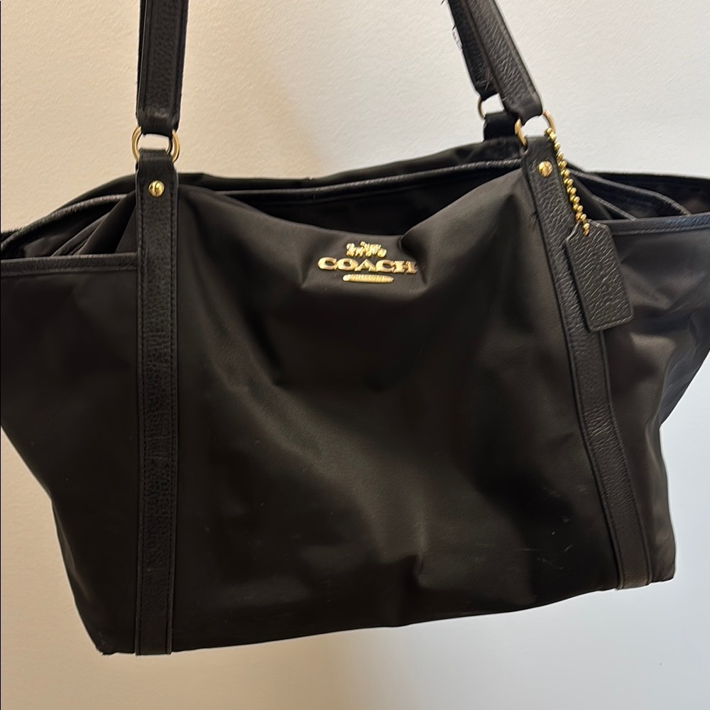 Coach Black Tote Bag